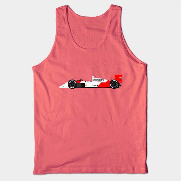 McLaren MP4/4 F1 Alain Prost Tank Top by s.elaaboudi@gmail.com